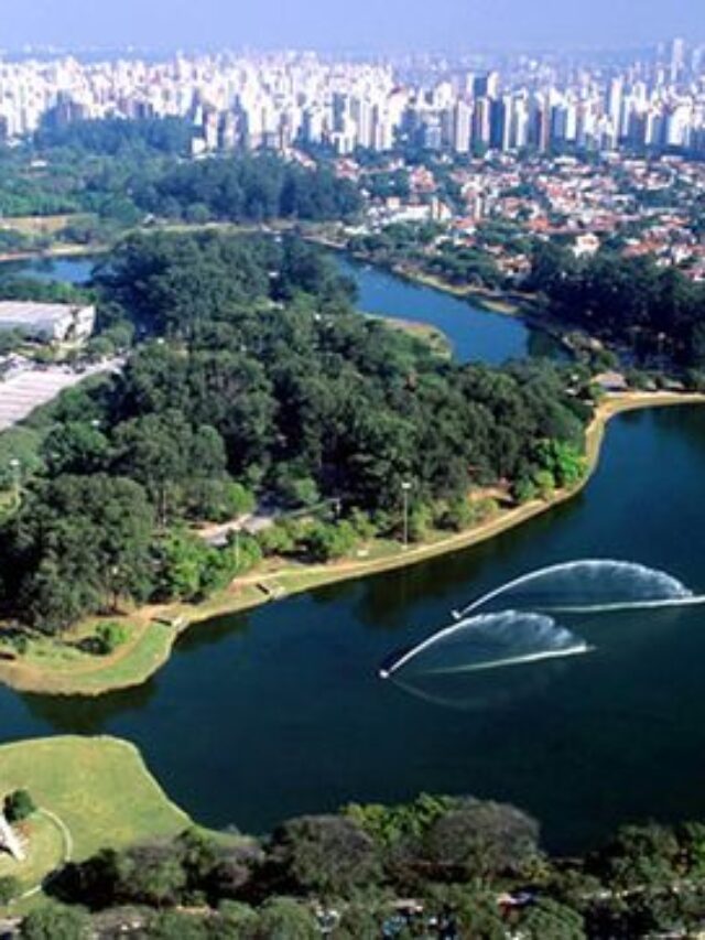 Parque Ibirapuera combinação entre beleza natural, cultura e lazer